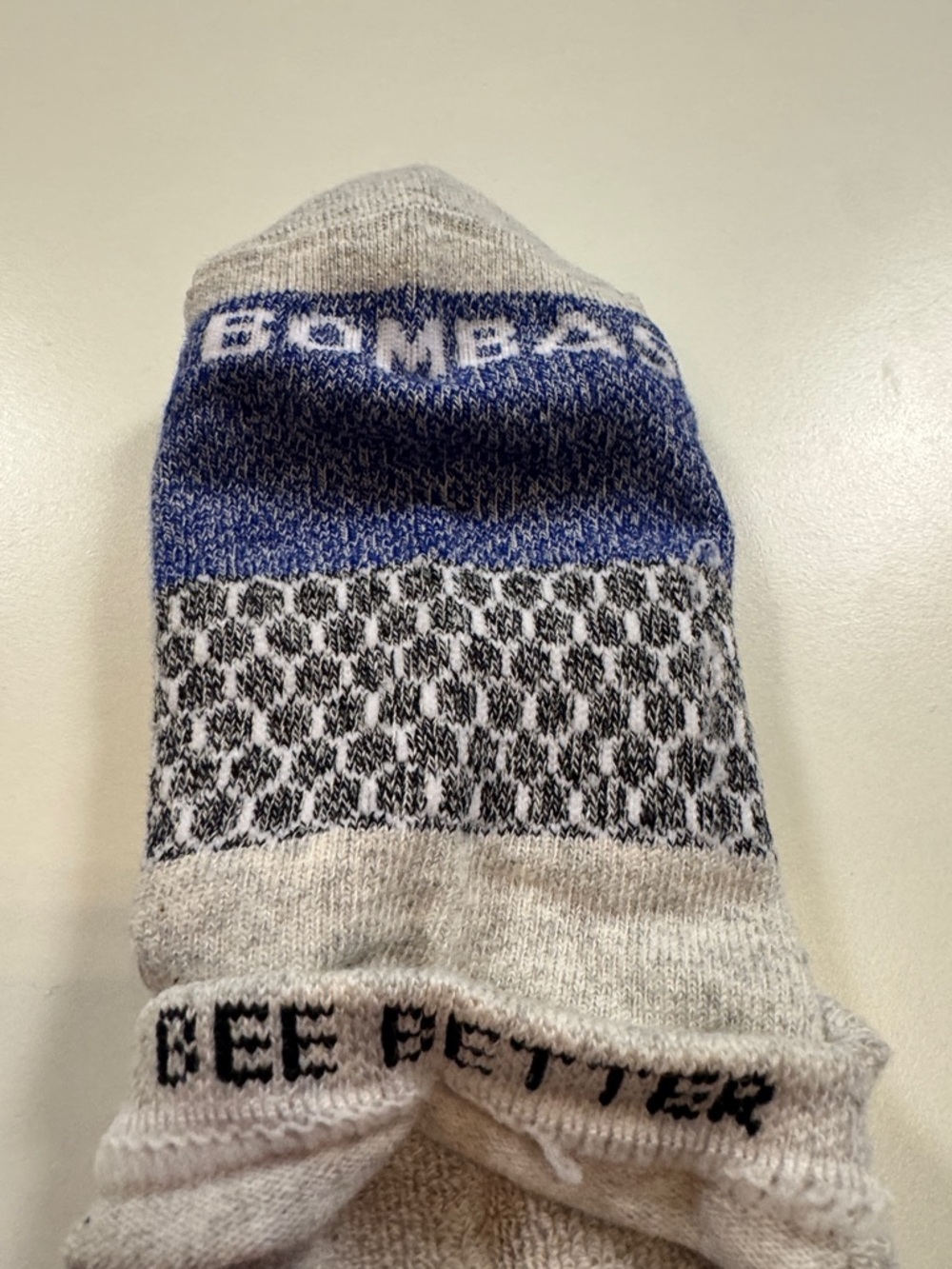 Bombas NWT 4 pair Original Unisex Ankle Socks Color: Black/Grey/Blue SZ: Medium - Picture 5 of 7